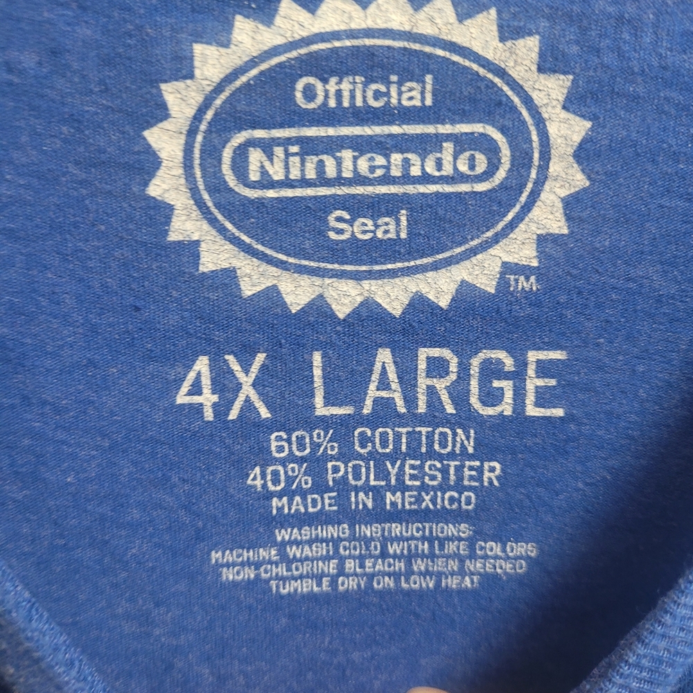 2 4XL SUPER MARIO BROTHERS 35TH ANNIVERSARY NINTENDO TSHIRTS NWOT. - Picture 12 of 14